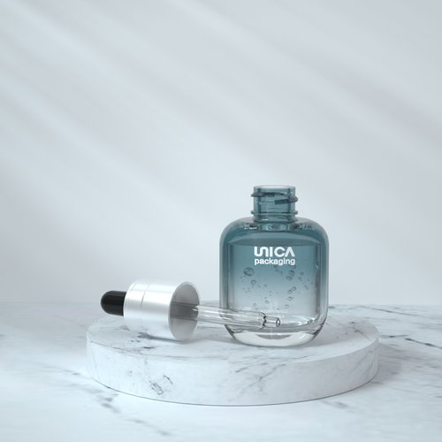 扁形厚壁滴管瓶